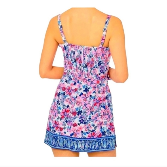 Lilly Pulitzer Neola Romper in Party Like a Lobstar size 6 EUC - Picture 2 of 3